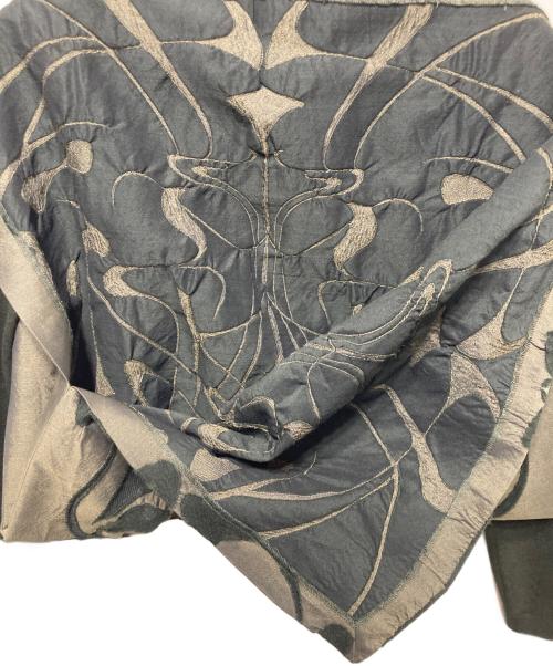 TABASA（タバサ）TABASA (タバサ) アールヌーヴォージャガードチュニック カーキ サイズ:SIZE 32の古着・服飾アイテム