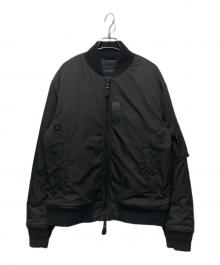 1piu1uguale3（ウノピュウノウグァーレトレ）の古着「ボンバージャケット」｜ブラック