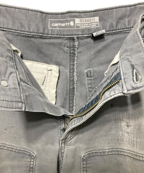 CarHartt（カーハート）CarHartt (カーハート) ダブルニーワークパンツ グレー サイズ:34×32の古着・服飾アイテム