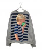 J.W.ANDERSONジェイダブリューアンダーソン）の古着「プリントスウェット」｜グレー