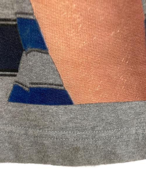 J.W.ANDERSON（ジェイダブリューアンダーソン）J.W.ANDERSON (ジェイダブリューアンダーソン) プリントスウェット グレー サイズ:Lの古着・服飾アイテム