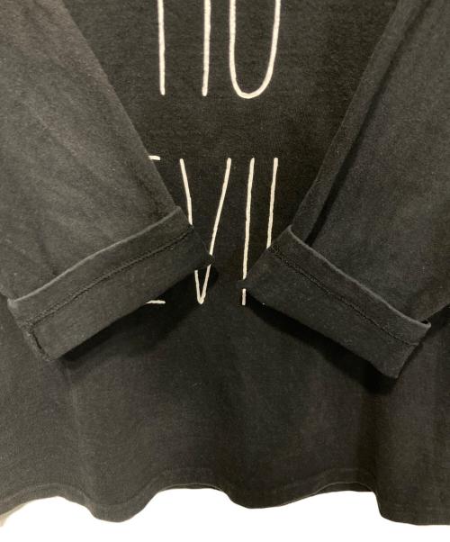 UNDERCOVER（アンダーカバー）UNDERCOVER (アンダーカバー) プリントカットソー ブラック サイズ:4の古着・服飾アイテム