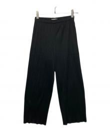 PLEATS PLEASE（プリーツプリーズ）の古着「プリーツパンツ」｜ブラック
