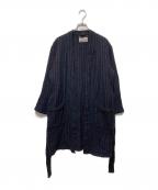 WACKO MARIAワコマリア）の古着「MULTI STRIPED GOWN COAT」｜マルチカラー