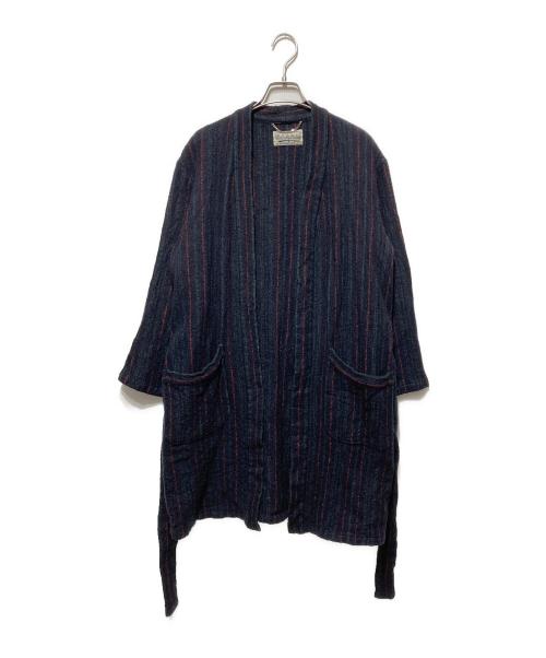 WACKO MARIA（ワコマリア）WACKO MARIA (ワコマリア) MULTI STRIPED GOWN COAT マルチカラー サイズ:Ｍの古着・服飾アイテム