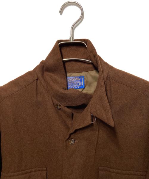 PENDLETON（ペンドルトン）PENDLETON (ペンドルトン) 70’S ボードシャツ ブラウン サイズ:Ⅼの古着・服飾アイテム