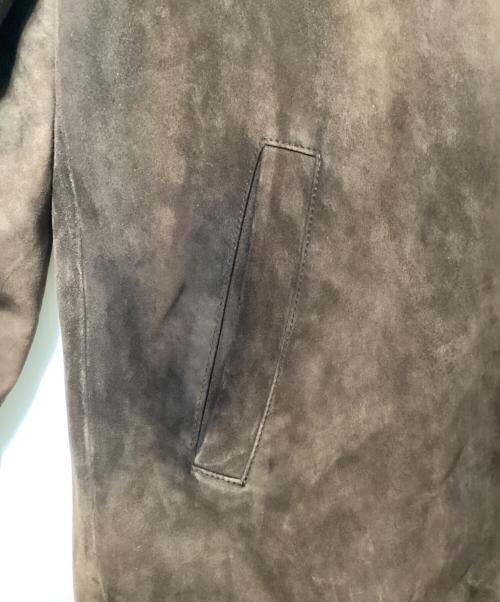 Salvatore Ferragamo（サルヴァトーレ フェラガモ）Salvatore Ferragamo (サルヴァトーレ フェラガモ) スエードジャケット ブラウン サイズ:50の古着・服飾アイテム