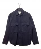 YAECA LIKE WEARヤエカライクウェア）の古着「CPO シャツ」｜ネイビー