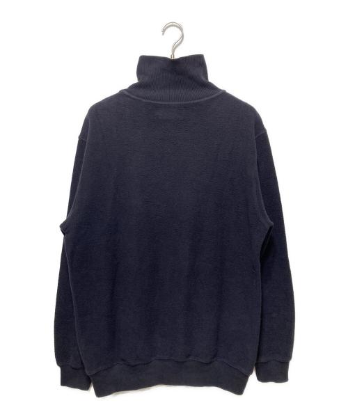 PALACE（パレス）PALACE (パレス) Brusher Zip Neck Sweat ネイビー サイズ:Ｌの古着・服飾アイテム