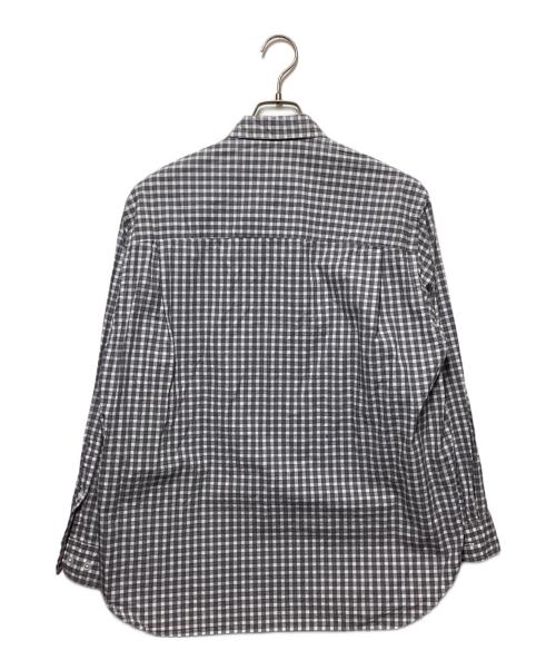 STEVEN ALAN（スティーブンアラン）STEVEN ALAN (スティーブンアラン) 60ヘイズチェックシャツ ホワイト×グレー サイズ:Ｓの古着・服飾アイテム