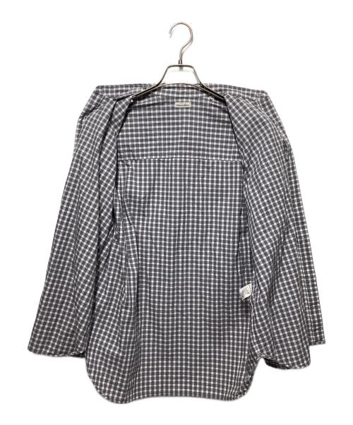 STEVEN ALAN（スティーブンアラン）STEVEN ALAN (スティーブンアラン) 60ヘイズチェックシャツ ホワイト×グレー サイズ:Ｓの古着・服飾アイテム