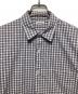 STEVEN ALAN (スティーブンアラン) 60ヘイズチェックシャツ ホワイト×グレー サイズ:Ｓ：6000円