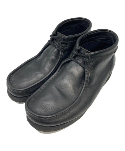 CLARKS（クラークス）CLARKS (クラークス) ワラビーブーツ ブラック サイズ:25の古着・服飾アイテム