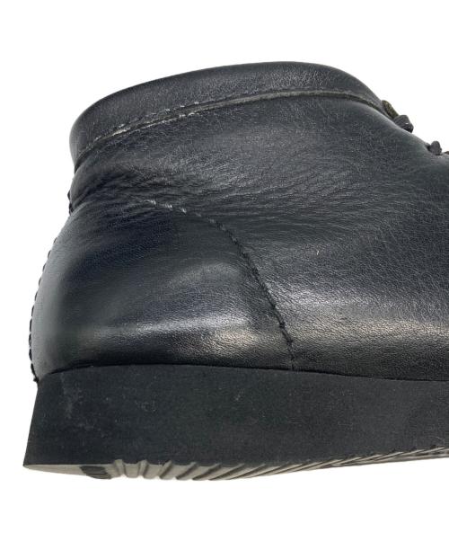 CLARKS（クラークス）CLARKS (クラークス) ワラビーブーツ ブラック サイズ:25の古着・服飾アイテム