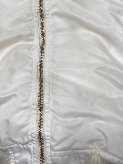 INNAT（インアット）INNAT (インアット) bomber jacket/ボンバージャケット アイボリー サイズ:2の古着・服飾アイテム