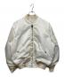 INNAT（インアット）の古着「bomber jacket/ボンバージャケット」｜アイボリー