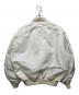 INNAT (インアット) bomber jacket/ボンバージャケット アイボリー サイズ:2：10000円