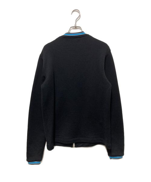 FRED PERRY（フレッドペリー）FRED PERRY (フレッドペリー) COMME des GARCONS SHIRT (コムデギャルソンシャツ) トラックジャケット ブラック サイズ:Mの古着・服飾アイテム