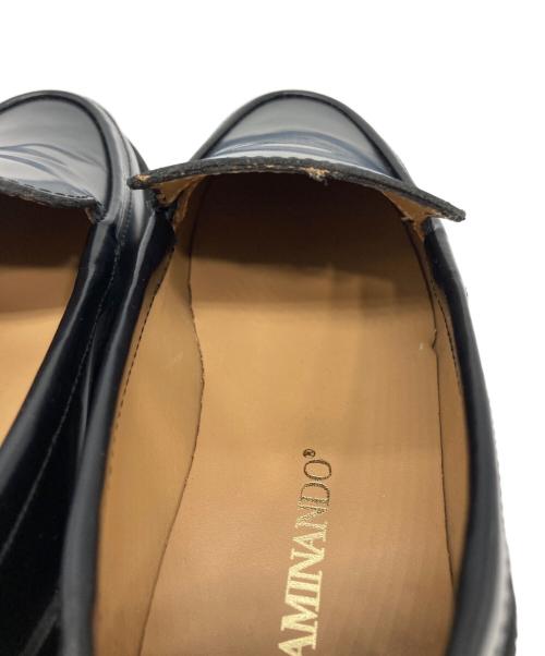 Caminando（カミナンド）Caminando (カミナンド) Plain Loafers ブラック サイズ:SIZE 6の古着・服飾アイテム