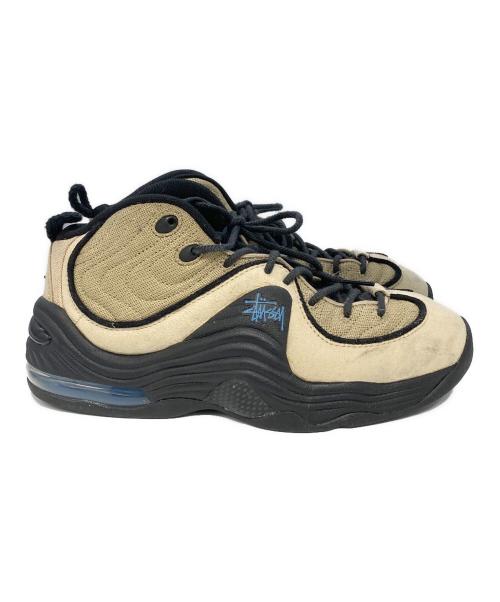NIKE（ナイキ）NIKE (ナイキ) stussy (ステューシー) スニーカー ベージュ×ブラック サイズ:270の古着・服飾アイテム