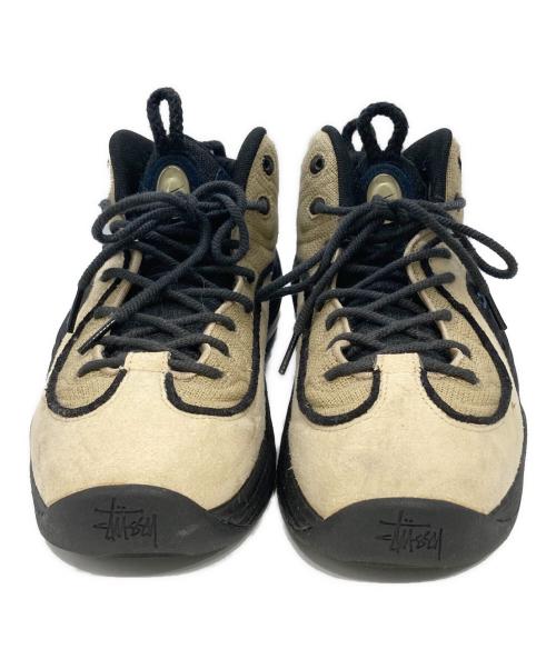 NIKE（ナイキ）NIKE (ナイキ) stussy (ステューシー) スニーカー ベージュ×ブラック サイズ:270の古着・服飾アイテム