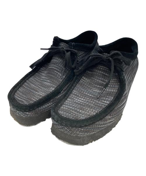 BoTT（ボット）BoTT (ボット) CLARKS (クラークス) シューズ ブラック×グレー サイズ:26.5の古着・服飾アイテム