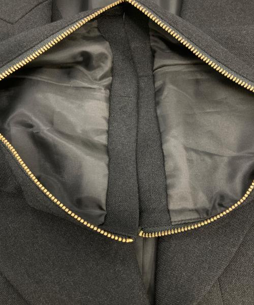 JENNE（ジェンヌ）JENNE (ジェンヌ) ２wayシルエットモダンジャケット ブラック サイズ:Sの古着・服飾アイテム