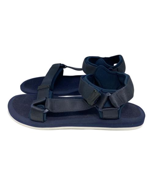 Junhashimoto（ジュンハシモト）Junhashimoto (ジュンハシモト) STRAP SANDALS ネイビー サイズ:43の古着・服飾アイテム