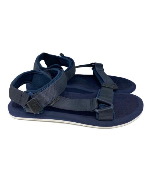 Junhashimoto（ジュンハシモト）Junhashimoto (ジュンハシモト) STRAP SANDALS ネイビー サイズ:43の古着・服飾アイテム