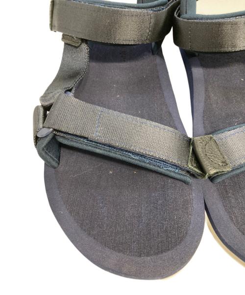 Junhashimoto（ジュンハシモト）Junhashimoto (ジュンハシモト) STRAP SANDALS ネイビー サイズ:43の古着・服飾アイテム