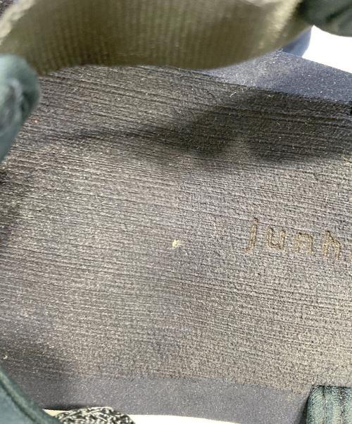 Junhashimoto（ジュンハシモト）Junhashimoto (ジュンハシモト) STRAP SANDALS ネイビー サイズ:43の古着・服飾アイテム