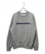thisisneverthatディスイズネバーザット）の古着「T-Logo Crewneck」｜グレー