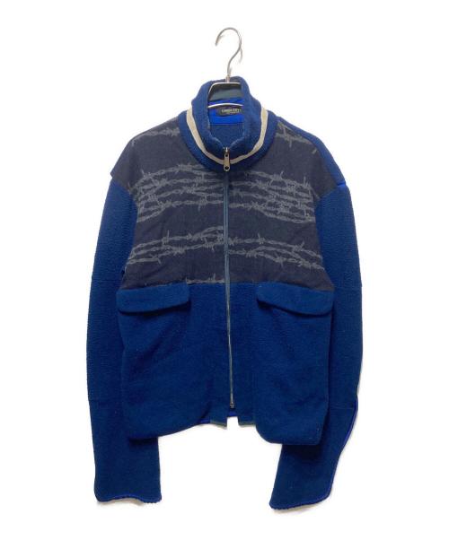 UNDERCOVER（アンダーカバー）UNDERCOVER (アンダーカバー) ワイヤーフリースジャケット ブルー サイズ:不明の古着・服飾アイテム