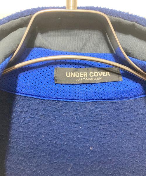 UNDERCOVER（アンダーカバー）UNDERCOVER (アンダーカバー) ワイヤーフリースジャケット ブルー サイズ:不明の古着・服飾アイテム