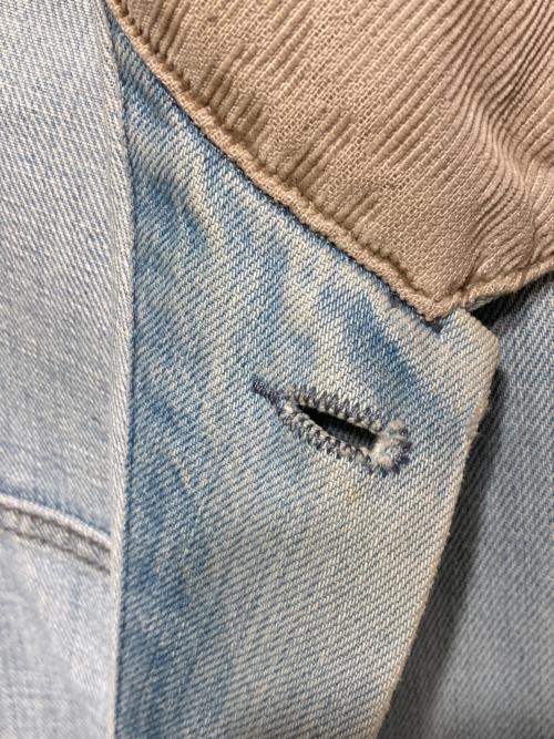 LEVI'S（リーバイス）LEVI'S (リーバイス) コーデュロイ カラーデニムジャケット インディゴ サイズ:XXLの古着・服飾アイテム