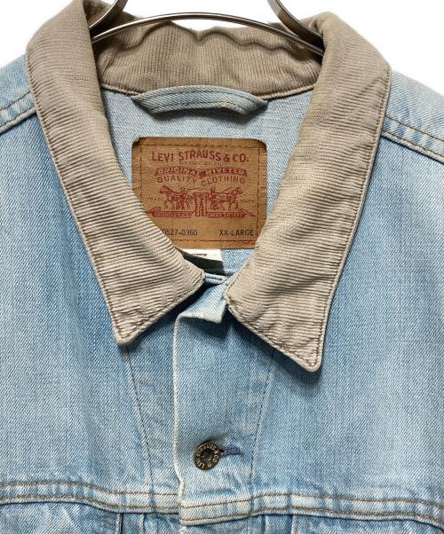 LEVI'S（リーバイス）LEVI'S (リーバイス) コーデュロイ カラーデニムジャケット インディゴ サイズ:XXLの古着・服飾アイテム