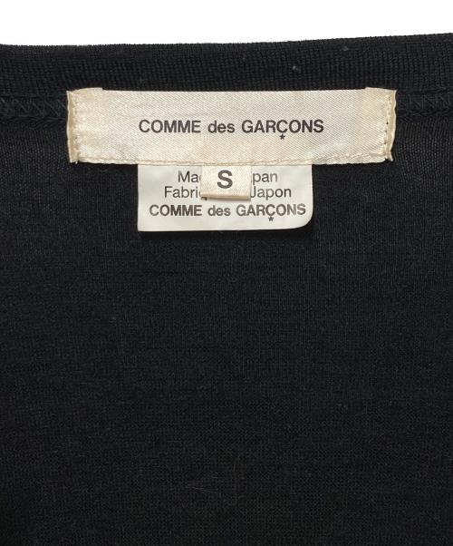 COMME des GARCONS（コムデギャルソン）COMME des GARCONS (コムデギャルソン) ウール チュール ティアード ロングスリーブ カットソー ブラック サイズ:Ｓの古着・服飾アイテム