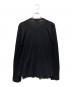 COMME des GARCONS (コムデギャルソン) ウール チュール ティアード ロングスリーブ カットソー ブラック サイズ:Ｓ：15000円