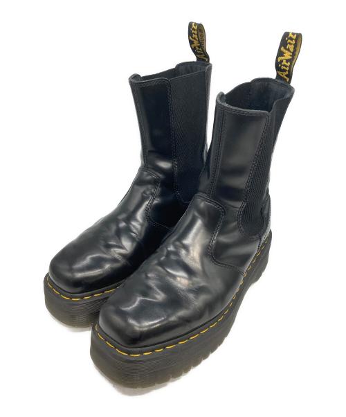 Dr.Martens（ドクターマーチン）Dr.Martens (ドクターマーチン) HI QUAD SQUAREDブーツ ブラック サイズ:26.5cmの古着・服飾アイテム