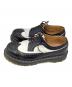 Dr.Martens (ドクターマーチン) ウィングチップシューズ ブラック×ホワイト サイズ:27.5cm：8000円