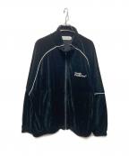 COOTIE PRODUCTIONSクーティープロダクツ）の古着「Velour Training Top」｜ブラック