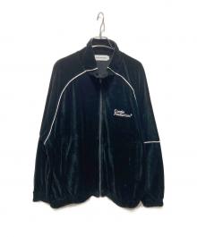 COOTIE PRODUCTIONS（クーティープロダクツ）の古着「Velour Training Top」｜ブラック