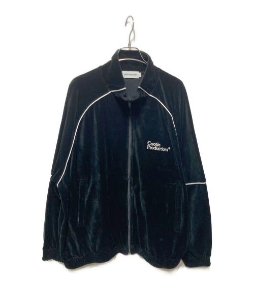 COOTIE PRODUCTIONS（クーティープロダクツ）COOTIE PRODUCTIONS (クーティープロダクツ) Velour Training Top ブラック サイズ:Mの古着・服飾アイテム
