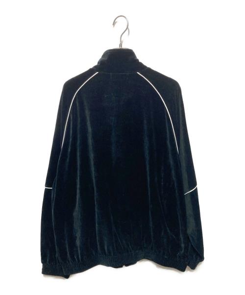 COOTIE PRODUCTIONS（クーティープロダクツ）COOTIE PRODUCTIONS (クーティープロダクツ) Velour Training Top ブラック サイズ:Mの古着・服飾アイテム