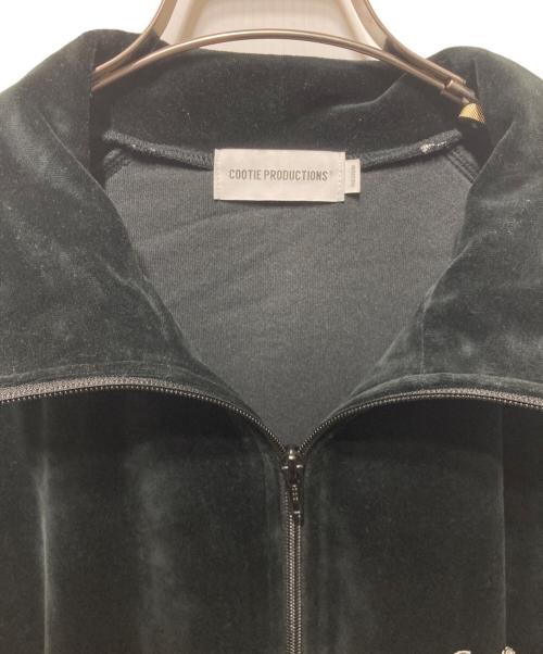 COOTIE PRODUCTIONS（クーティープロダクツ）COOTIE PRODUCTIONS (クーティープロダクツ) Velour Training Top ブラック サイズ:Mの古着・服飾アイテム