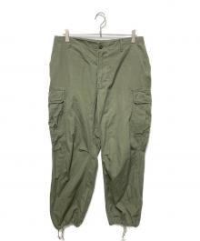 US ARMY（ユーエスアーミー）の古着「60's コットンポプリンファティーグパンツ」｜カーキ