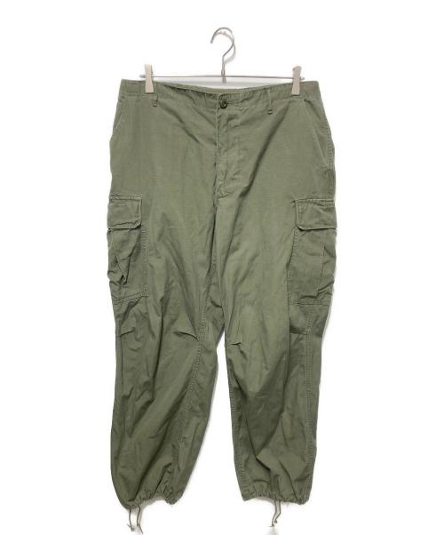 US ARMY（ユーエスアーミー）US ARMY (ユーエスアーミー) 60's コットンポプリンファティーグパンツ カーキ サイズ:REGULAR LARGEの古着・服飾アイテム