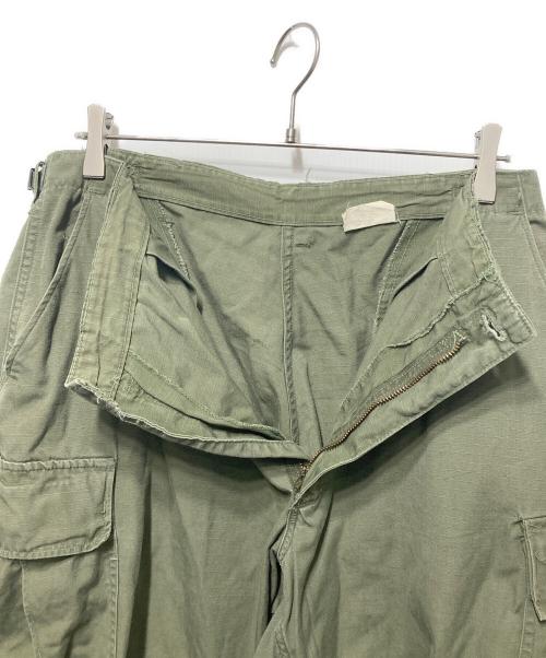 US ARMY（ユーエスアーミー）US ARMY (ユーエスアーミー) 60's コットンポプリンファティーグパンツ カーキ サイズ:REGULAR LARGEの古着・服飾アイテム