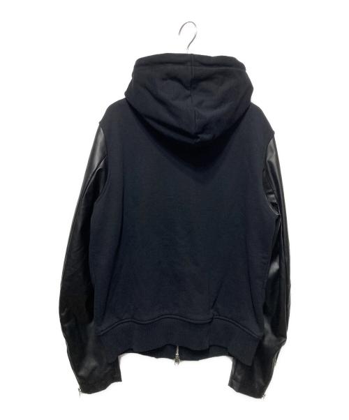 DIESEL（ディーゼル）DIESEL (ディーゼル) ジップパーカー ブラック サイズ:Ｌの古着・服飾アイテム