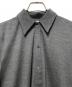 中古・古着 PHEENY (フィーニー) WOOL JERSEY DRAPE SHIRT グレー サイズ:free：8000円
